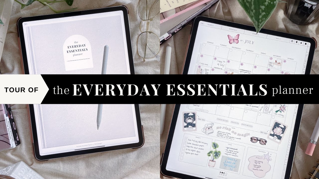 The Everyday Essentials - Digital Planner – TWG Designs