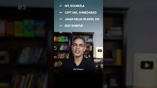 TOP 10 Colleges for ARCHITECTURE! | Warikoo Careers #shorts