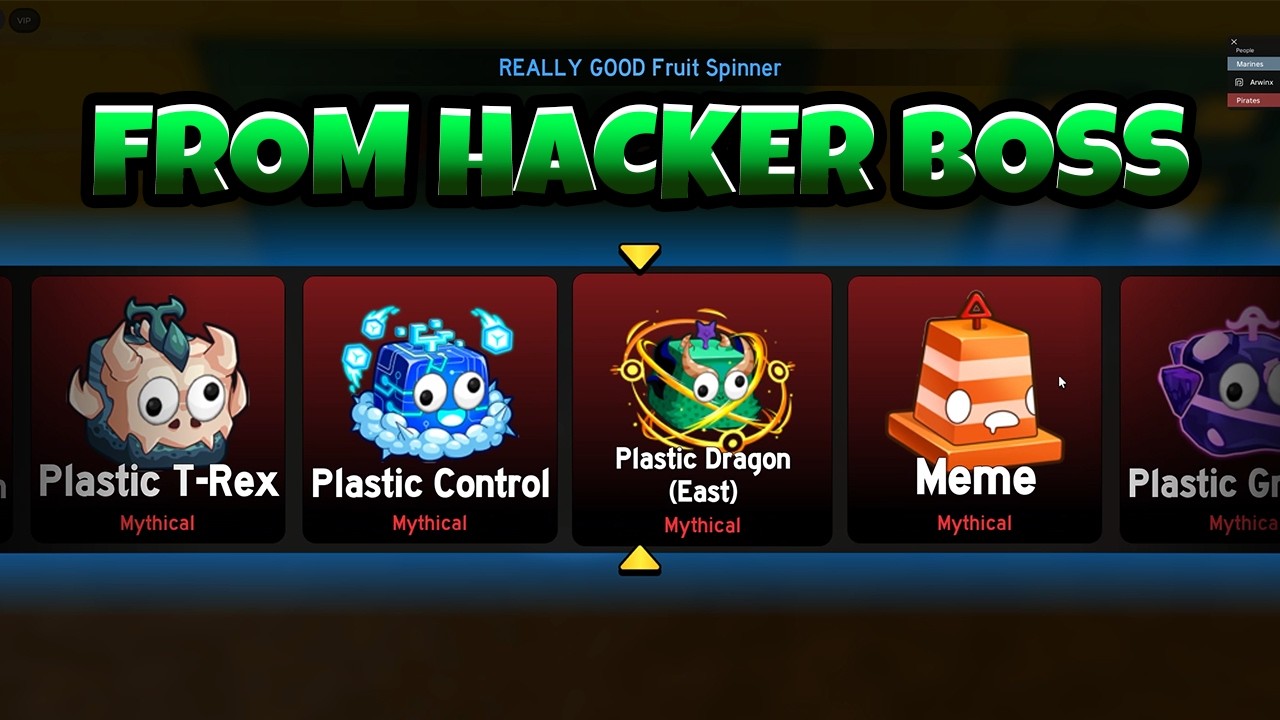 NEW Hacker Boss In Blox Fruits Gives SECRET Fruit Roll & Title - YouTube