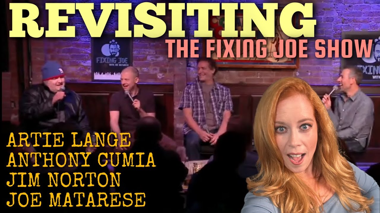 Chrissie Mayr Revisits The Fixing Joe Show that starred Anthony Cumia, Jim Norton, Artie Lange 📱