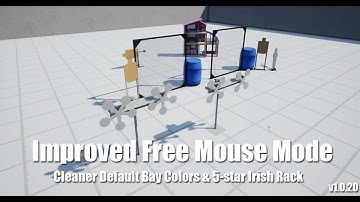 Practisim Designer Patch 20 -Improved Free Mouse Mode, Cleaner Default Bay Colors, 5-star Irish Rack