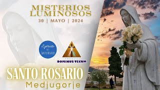 EN VIVO SANTO ROSARIO DE HOY DESDE MEDJUGORJE JUEVES 30 DE MAYO DE 2024