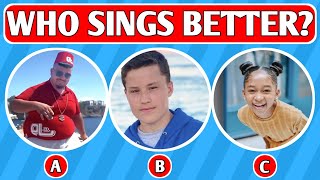 Who is Better Singer? #211 | Royalty Family, Nidal Wonder, Skibidi Dop Dop Yes Yes, Bryton Myler