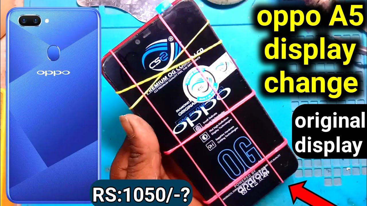 oppo a5 display change | oppo a5 display problem | oppo a5 original display price 