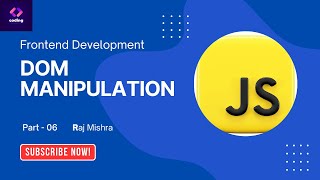 Menubar with Toggle Button Using HTML, CSS &amp; JavaScript | DOM Part -06 | Raj Mishra