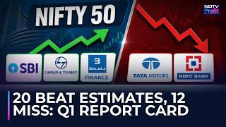 Nifty 50 Earnings Report Card Out Who Beat Estimates Who Missed Full Report Card