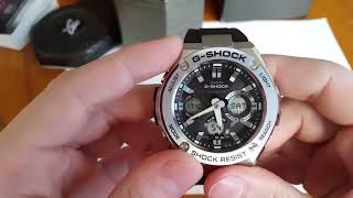 МЕТАЛЛИЧЕСКИЕ ДЖИ ШОК. Обзор CASIO G SHOCK GST W110 1AER (Review)