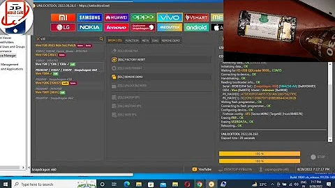 Vivo y20,y20s,y20i Quallcomm cpu snapdragon 460 Frp Bypass with unlock Tool!!