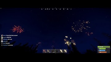 Epic firework show in Rust