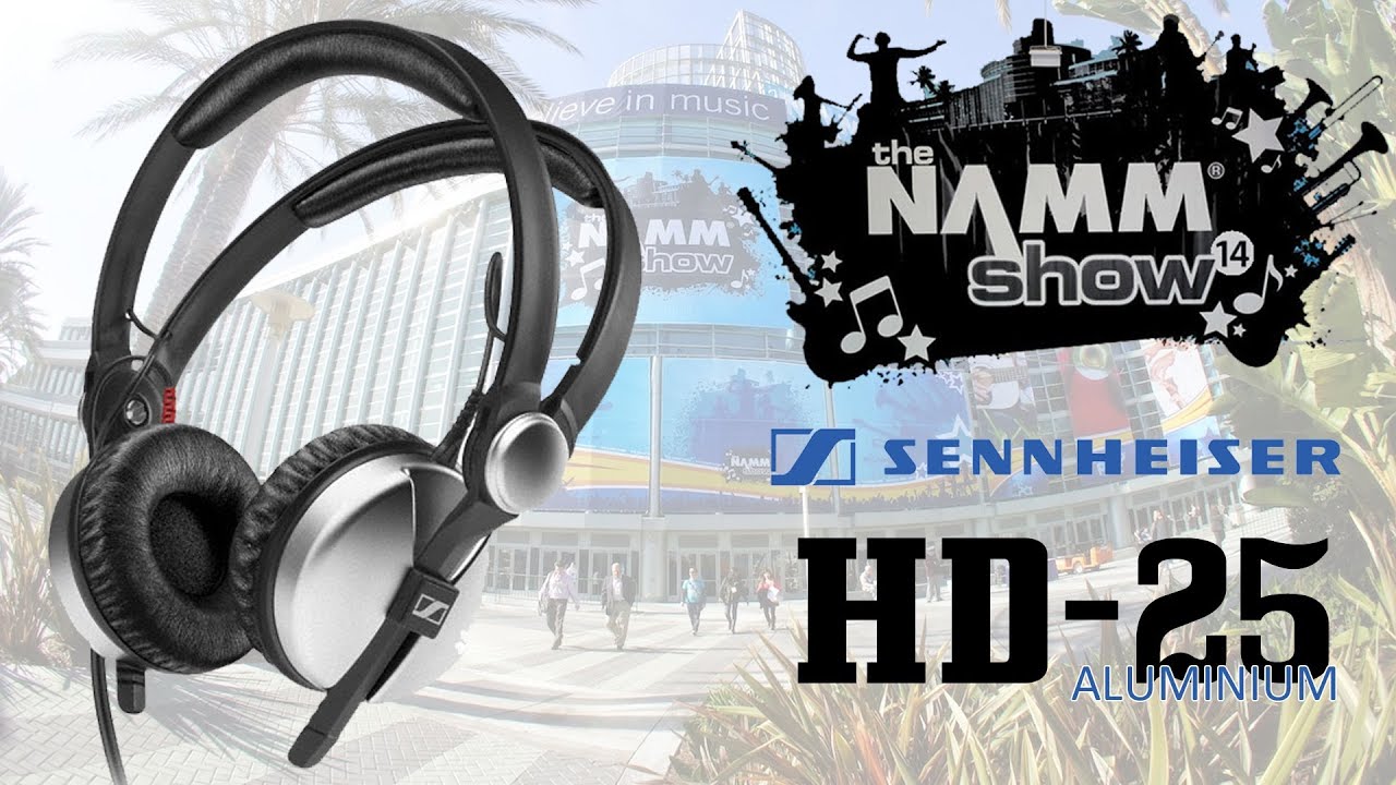 Sennheiser HD-25 Aluminium Headphones - Namm 2014 - YouTube