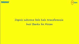 Matadalan oinsa halo 'Transfere Osan husi B2W' (vise versa)