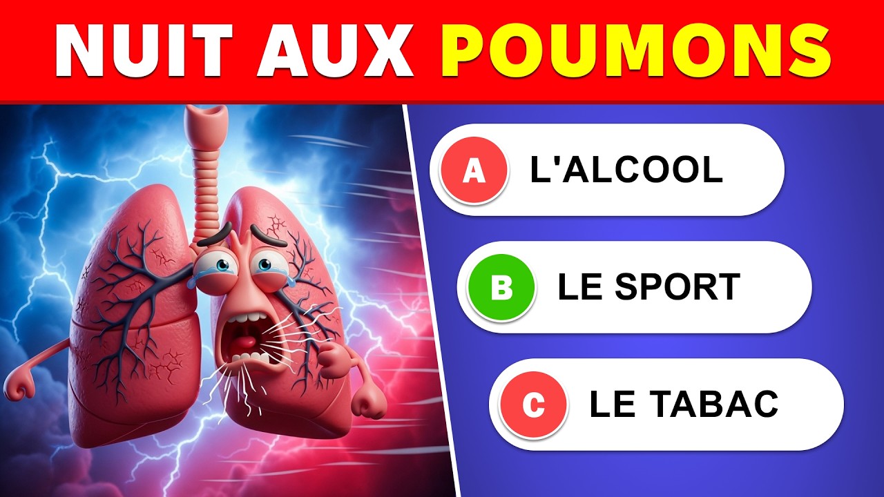 Le CORPS HUMAIN & la SANTÉ 🧠 50 Questions | Bon ou Mauvais ?