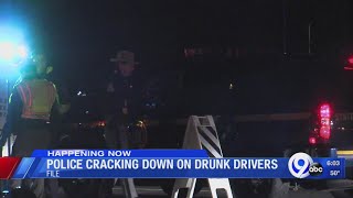 Police to crack down on drunk drivers during Thanksgiving holiday