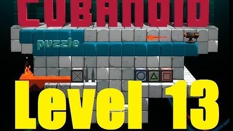 Cubanoid - hardcore puzzle game - Level 13