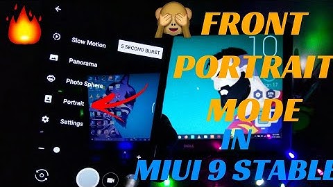 Enable Front Portrait Mode in MIUI - Redmi Note 4 | PORTRAIT MODE IN ANY MIUI DEVICE | PORTRAIT MODE