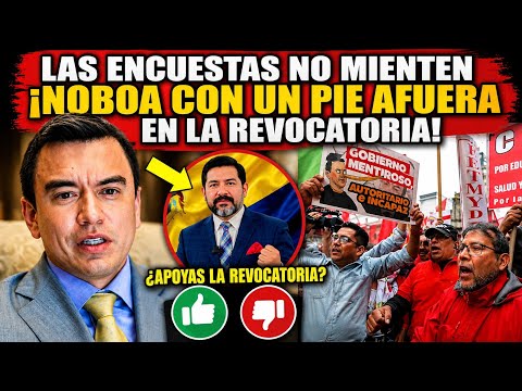 THE POLLS DON'T LIE! NOBOA IS ONE FOOT OUT WITH THE RECALL!