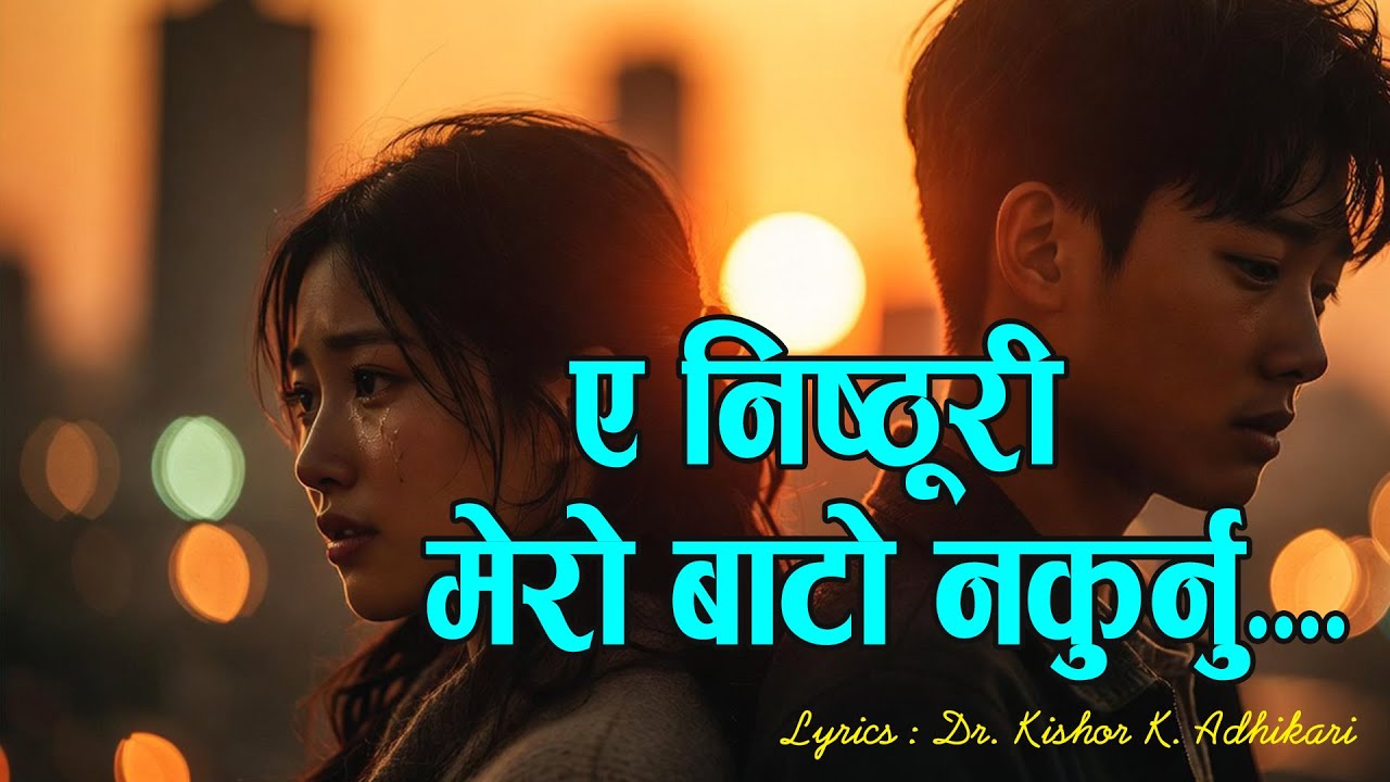 Ab Dekhi mero bato nakurnu अबदेखि मेरो बाटो नकुर्नु - New Nepali Sad Song 2082 | A Nisturi |