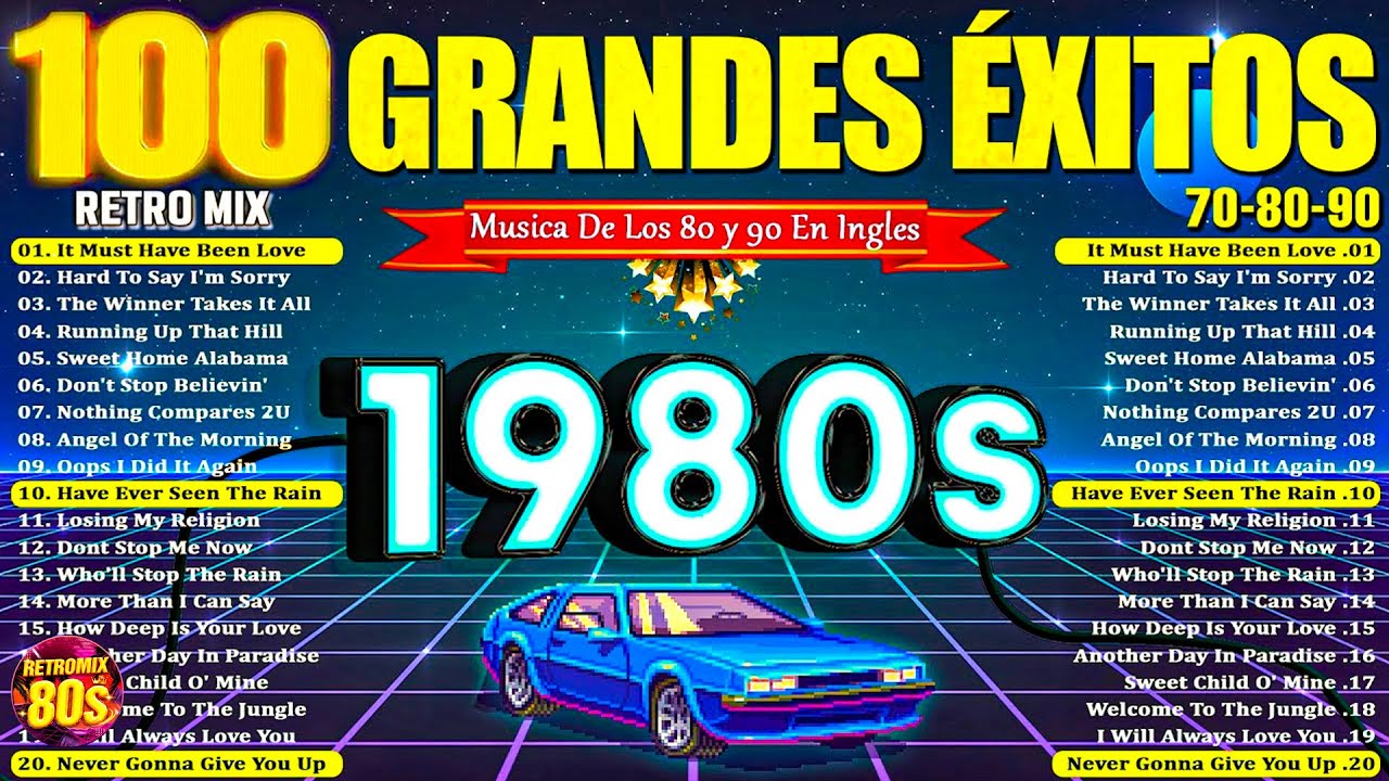 Mejores Canciones De Los 80 - Clasicos Mejores De Los 80 En Ingles - Grandes Exitos 80's