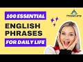 100 Essential English Phrases for Daily Use - Beginner level English Phrases to Practice
