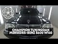 Mersedes Benz S600 w140 KABAN va Champion Tuning Detailing atelyesi haqida!