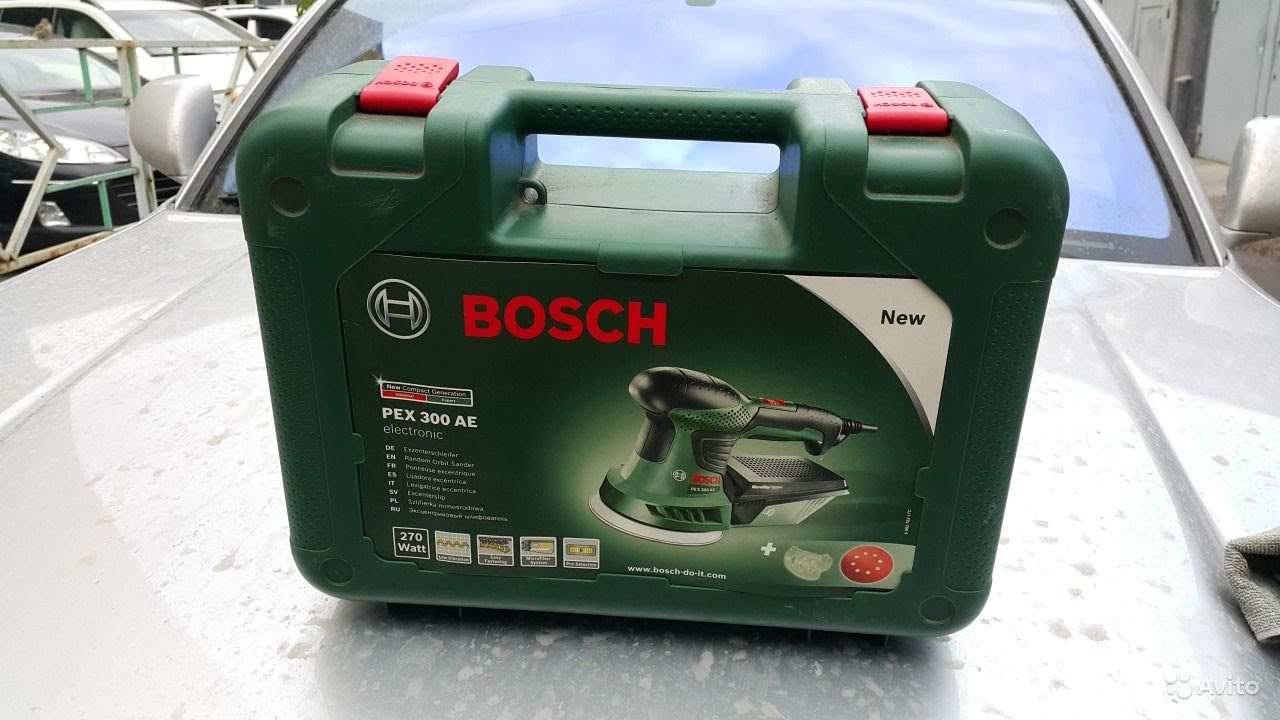 Эксцентриковая шлифмашина BOSCH PEX 300 AE   