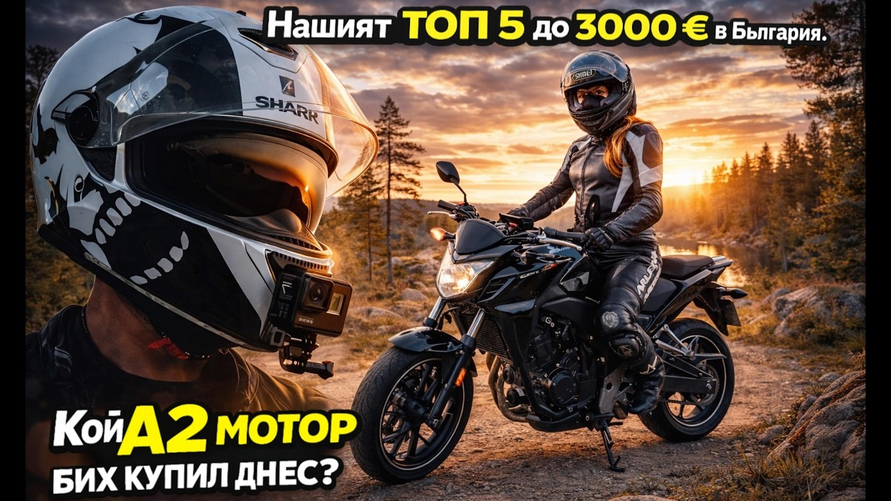 ТОП 5 A2 мотора до 3000€ в България (2026) | Кой бихме купили днес?