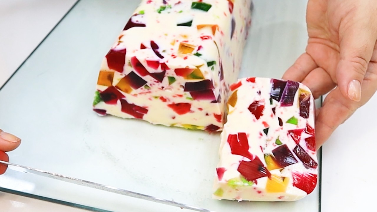 MOSAICO DE GELATINA DELICIOSO