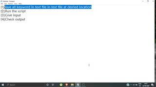 Get Google search count for each keyword -Python script /Easygui ,Requests,Beautiful Soup ...