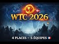 Qualif WTC 2026 par équipe - Tirage au sort des Rondes + Présentation des rosters ! - Rediffusion