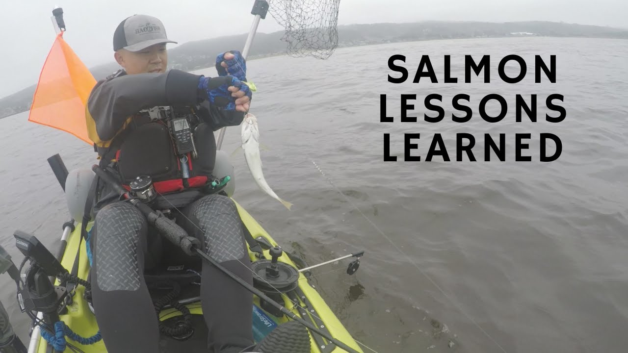 Kayak Salmon Fishing How To Lessons Learned Beginner Tips King