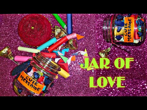 How to make birthday jar | Message bottle | DIY Miniature Secret Message bottle | Mini Gift Box