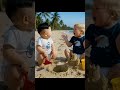 When Two “Presidents” Build a Sandcastle 😂🏖️ | Funny Short