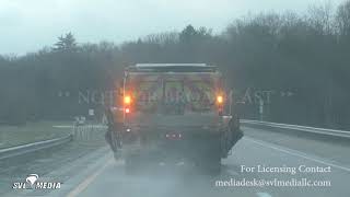Pine Grove PA Snow Squall hits I-80 12/18/2019