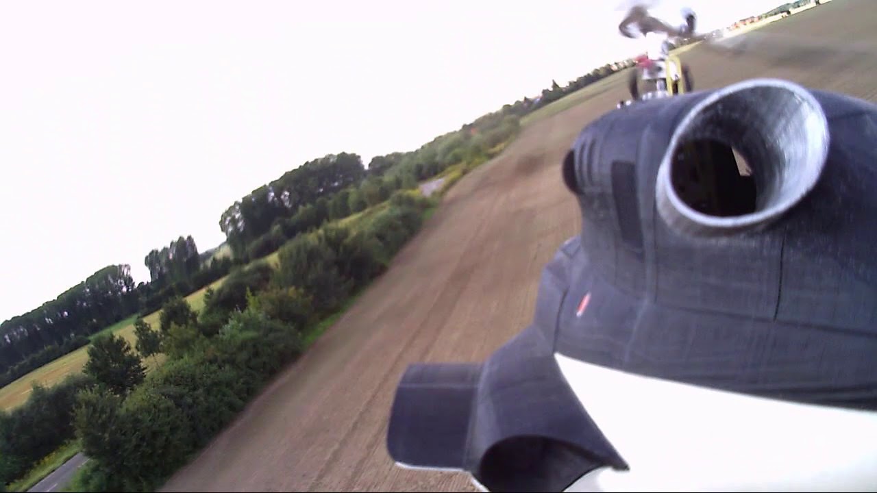 3D printed DIY Airwolf onboard flight 