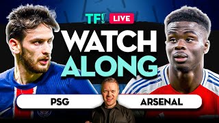 PSG vs ARSENAL LIVE Watchalong with Mark GOLDBRIDGE