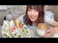 【おうちカフェ】フルーツサンドとダルゴナコーヒーを作ってオシャレぶりたい