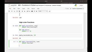 050 - High Order Functions in Python