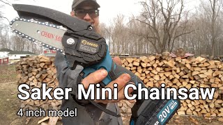 Saker 4 Mini Chainsaw Review