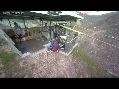 AJ Hackett Bungy Queenstown 世界最大之整個峽谷是我的鞦韆