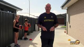 Aussie Hoops Activity Four - Pass and Run
