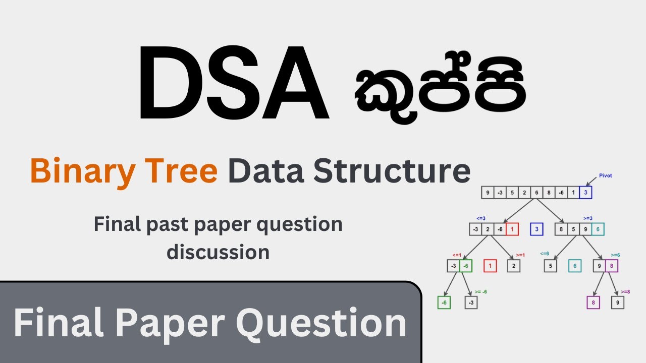 DSA Kuppi - Binary search tree data structure - YouTube
