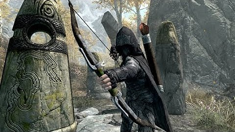 Skyrim AE Bow of Shadows showcase