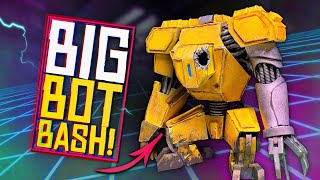 I Survived A Bot Attack for the BIG BOT BASH || collab with Bill Making Stuff
