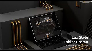 Premium Tablet Promo | After effects templates free