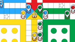 New Ludo Game in 4 player || How to Win in Ludo 👑|| Ludo Game Winning Trick || Ludo King Gameplay ||