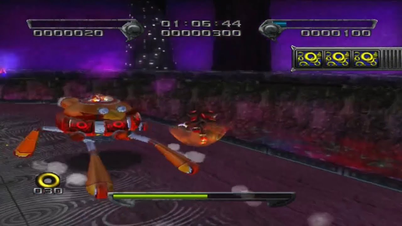 Shadow the Hedgehog (Xbox) - Egg Dealer Boss Fight (Black Comet) [REDONE]