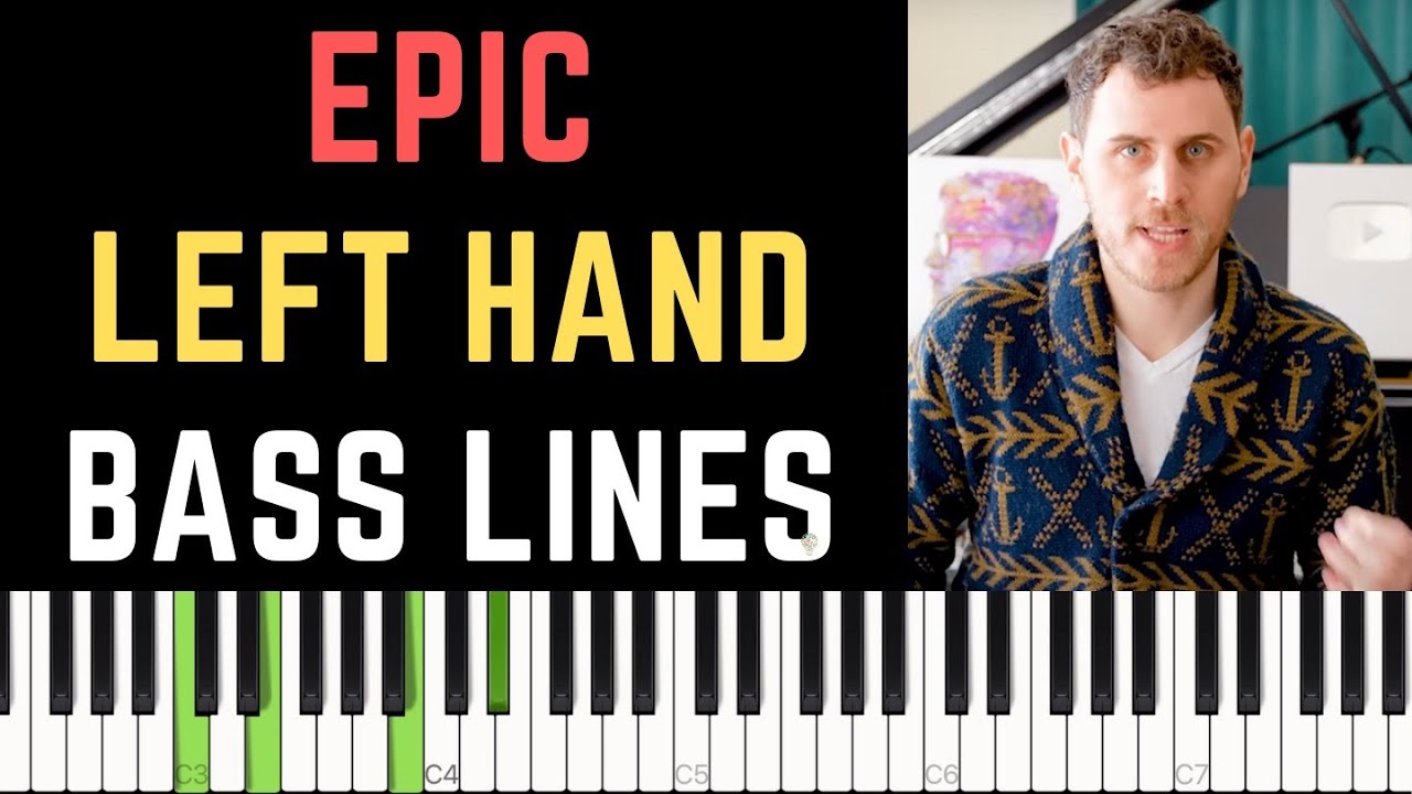 🔥 FIRE Modern Left Hand Techniques & Bass Lines for Jazz Piano YouTube