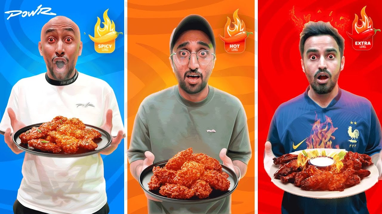 اخر شخص يوقف اكل الدجاج الحار يفوز بـ10,000$🔥
