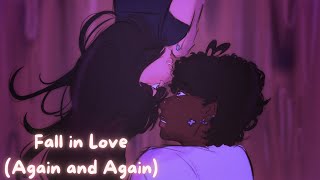 Fall in Love Again and Again (Everything is Romantic) || animatic thing