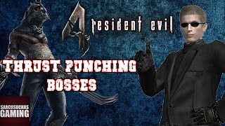 RE4 PS4 Mercenaries: Thrust Punching Bosses Wesker S Thrust Punch Resident Evil 4
